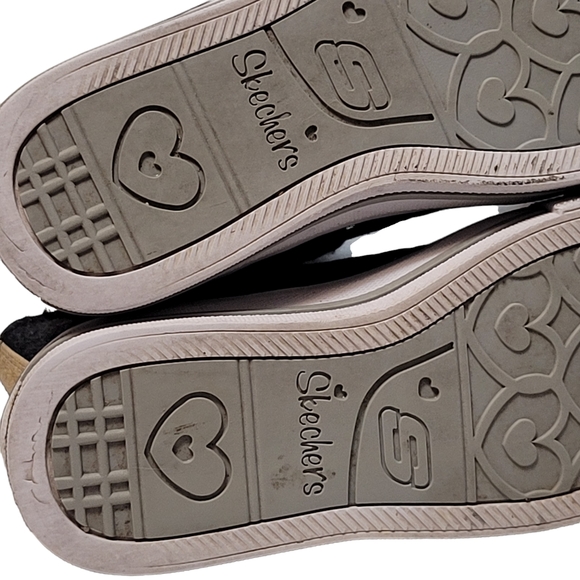 Skechers Girls Limited Edition Twinkle Toes Light Up Hi-top Zip Sneakers - Picture 11 of 13